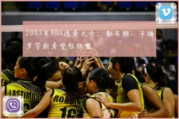 2003年NBA选秀大会：勒布朗、卡梅罗等新秀登陆联盟