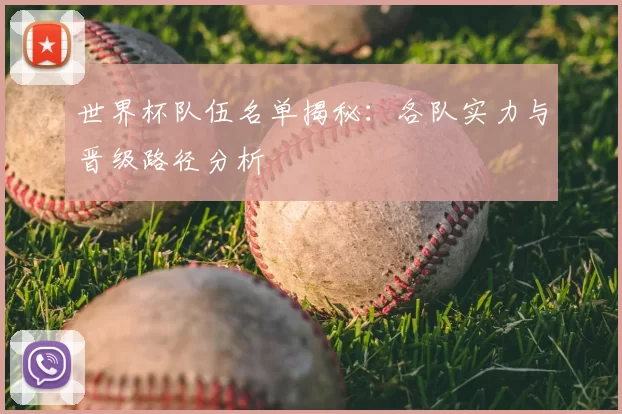 世界杯队伍名单揭秘：各队实力与晋级路径分析