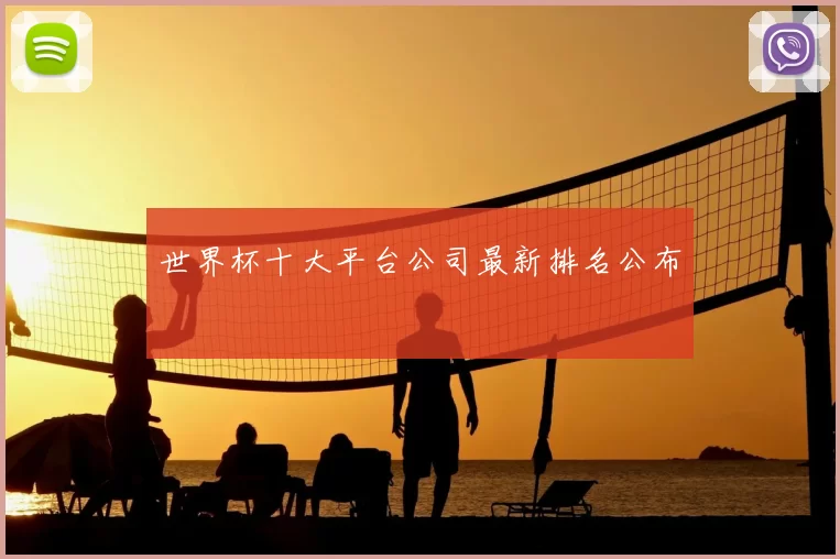 世界杯十大平台公司最新排名公布
